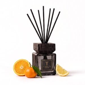 Tahiti Scents namų kvapas „Citrus“ su kvapo natomis